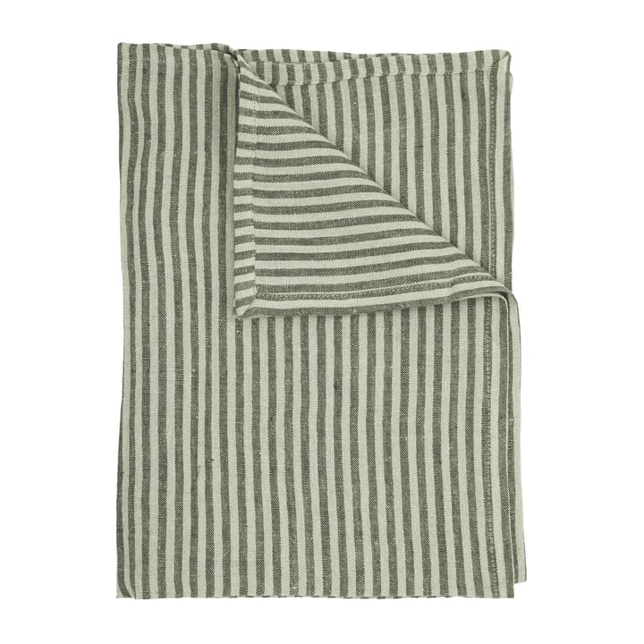 Rough Linen Stripe Geschirrtuch 50 x 70cm - Grün - Boel & Jan