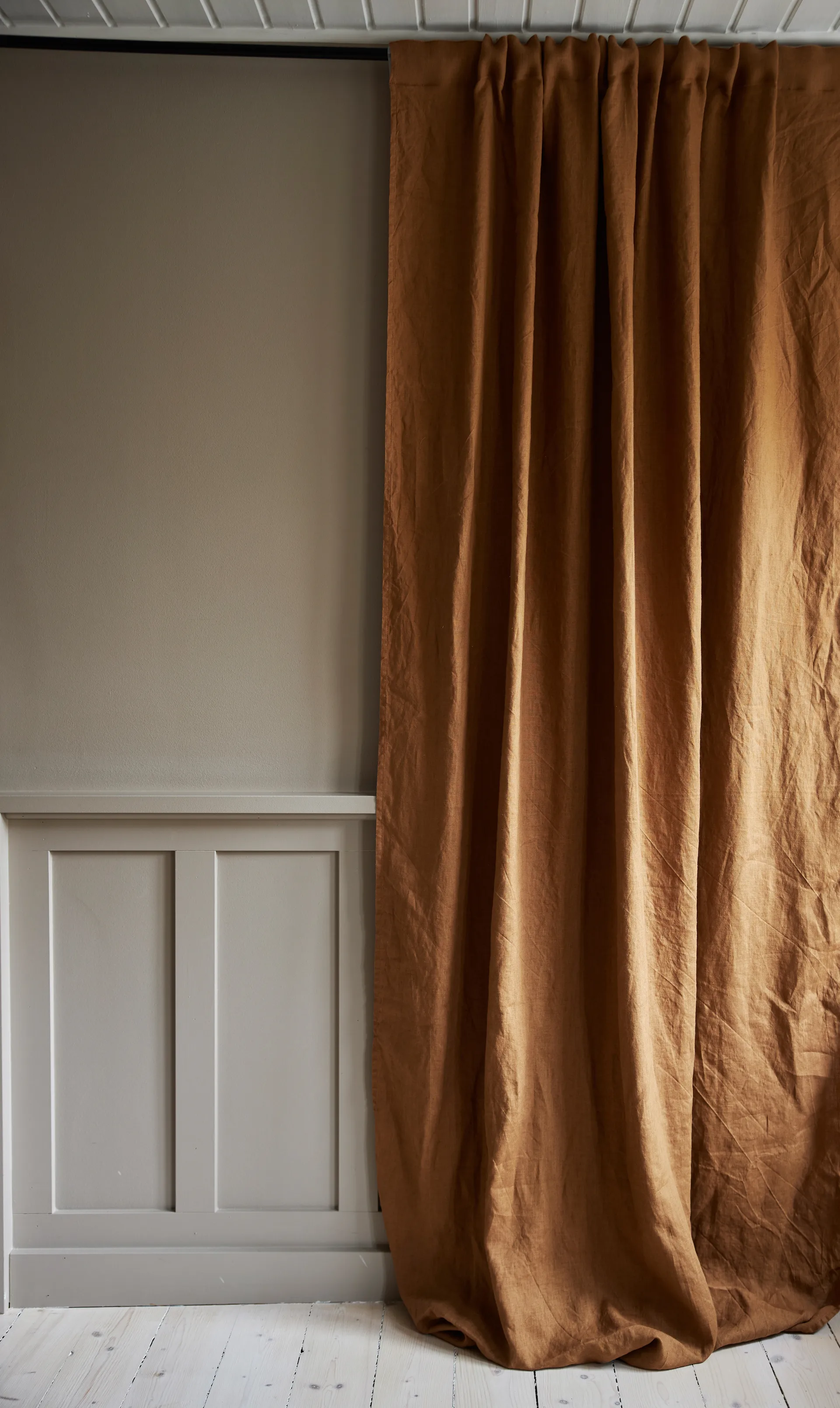 Sabina Gardine 140 x 240cm, Hellbraun Boel & Jan