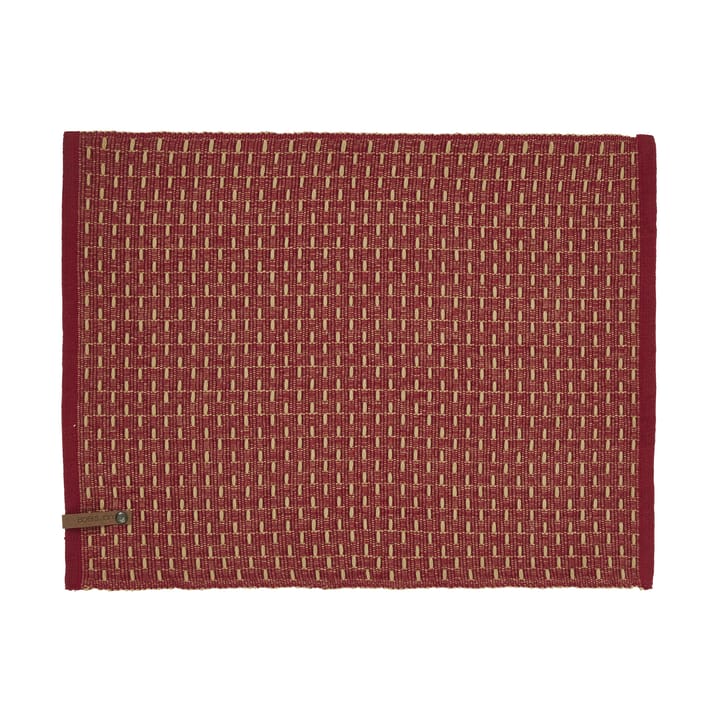 Theun Tischset 35x45cm - Rot -natur - Boel & Jan