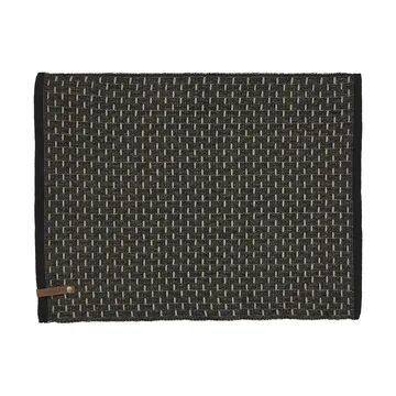 Theun Tischset 35x45cm - Schwarz-natur - Boel & Jan