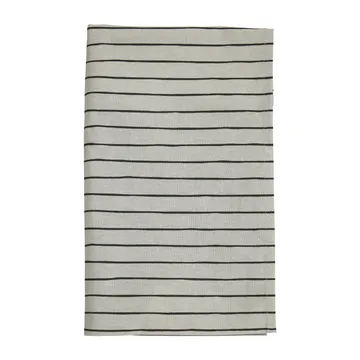 Tofta stripe Tischdecke 150 x 150 cm - Grau - Boel & Jan