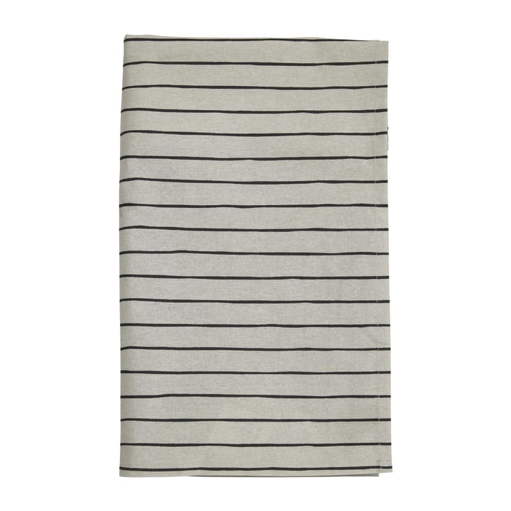 Tofta stripe Tischdecke 150 x 150 cm - Grau - Boel & Jan