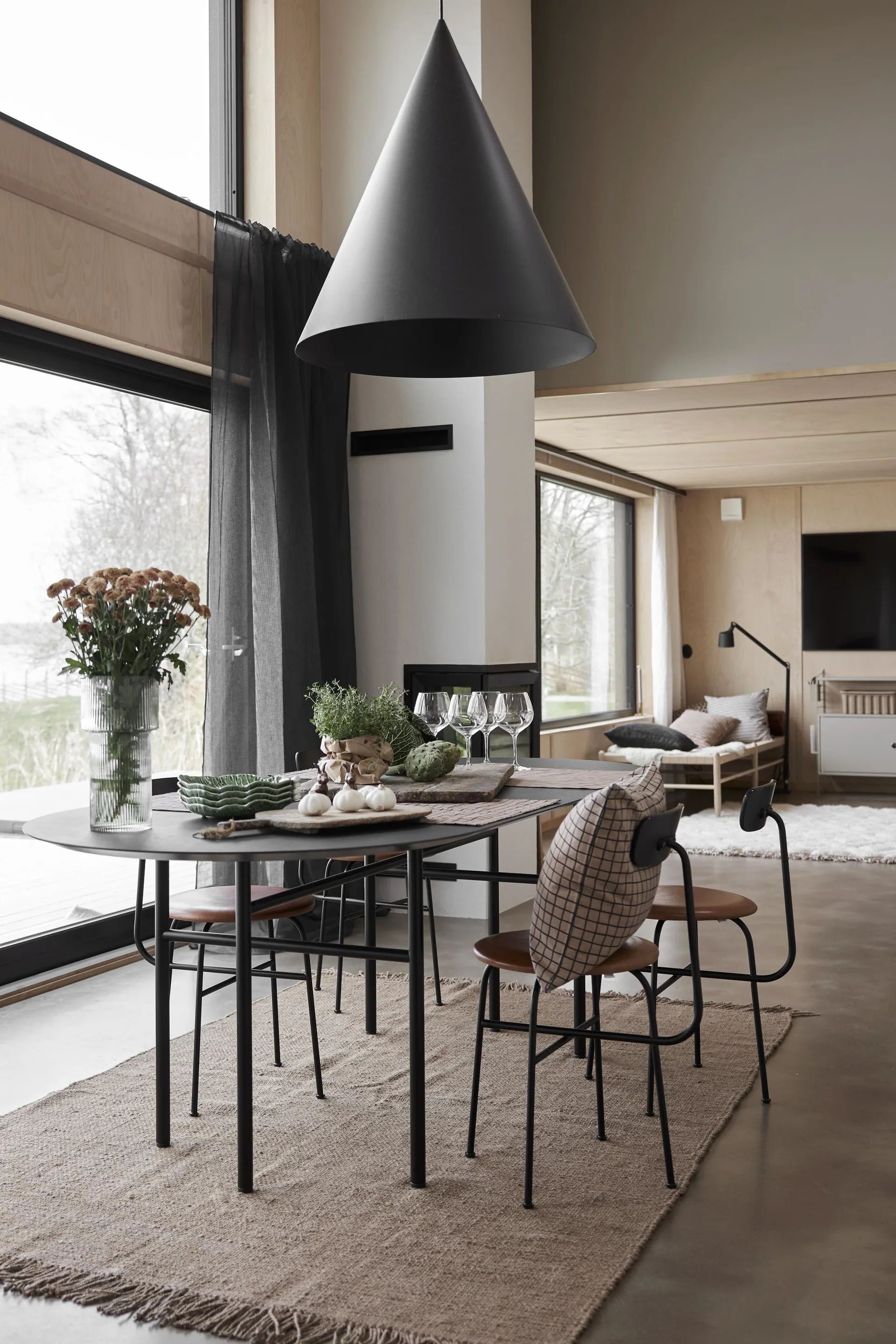 Vilda Jute-Teppich 160 x 230 cm, Natur Boel & Jan