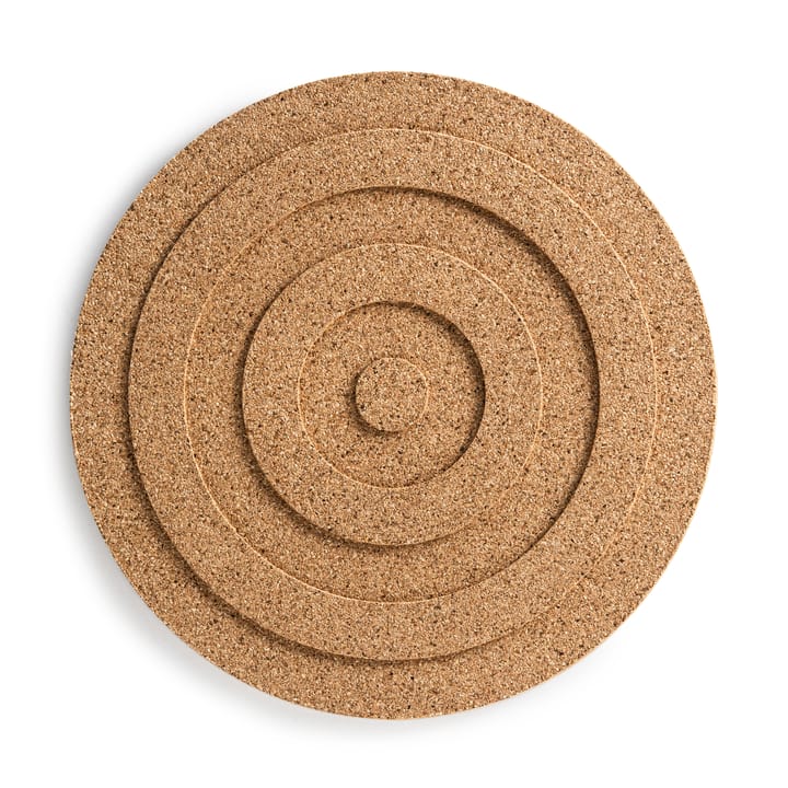 Circle runder Topf-Untersetzer Ø 20 cm - Braun - Born in Sweden