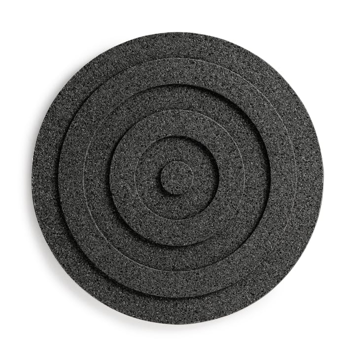 Circle runder Topf-Untersetzer Ø 20 cm - Schwarz - Born In Sweden