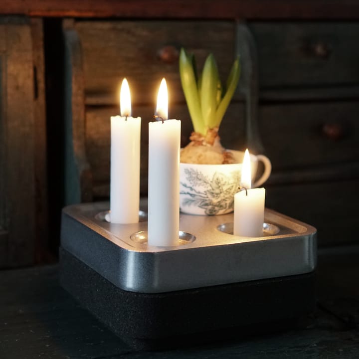 Korkschale für Fyran Kerzenhalter 16 x 16 cm - Schwarz - Born In Sweden