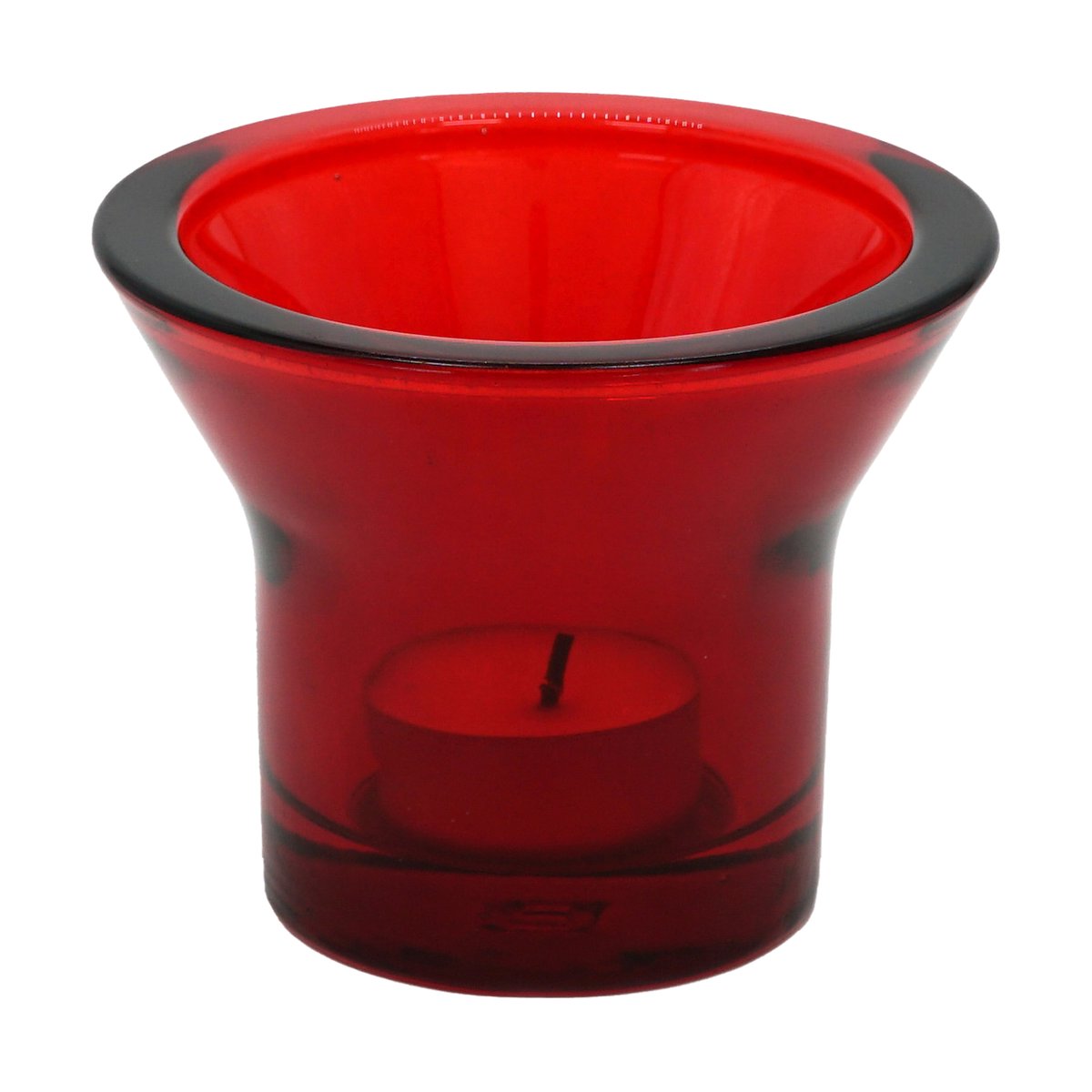 Born In Sweden Lumi Teelichthalter Ø10 cm Rot
