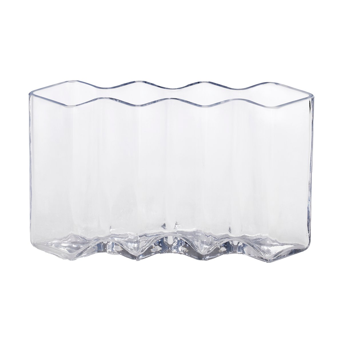 Born In Sweden Row Vase vier Kammern Klar