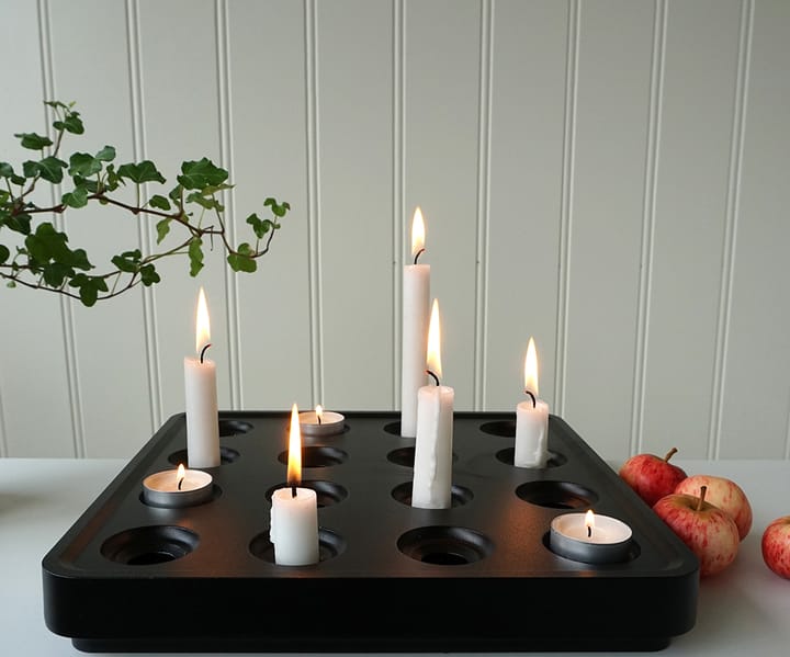 Stumpastaken Kerzenhalter schwarz - Groß - Born In Sweden
