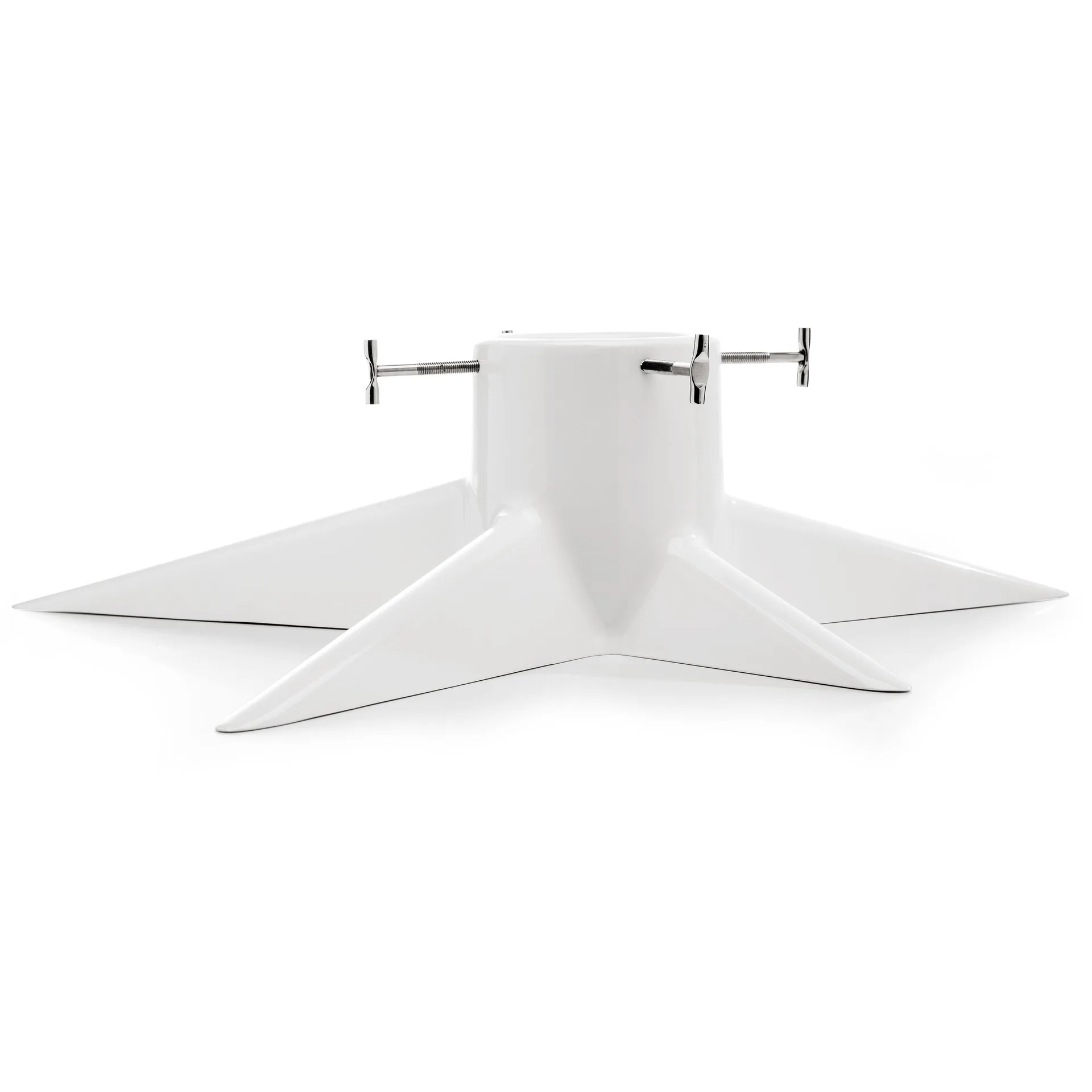 Weihnachtsbaum Fuß, Blank weiß Born In Sweden