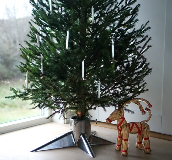 Weihnachtsbaum Fuß, Polerad Aluminium Born In Sweden