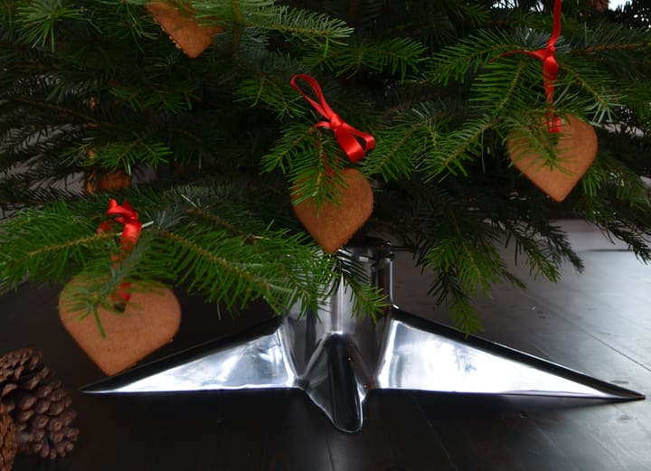 Weihnachtsbaum Fuß, Polerad Aluminium Born In Sweden