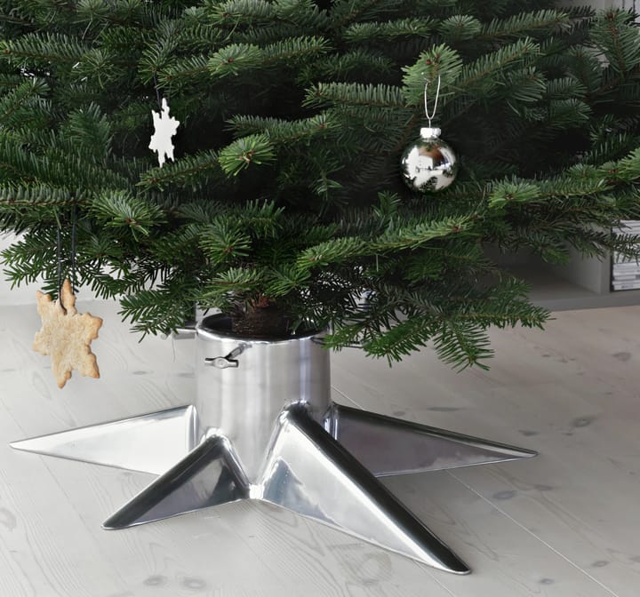Weihnachtsbaum Fuß, Polerad Aluminium Born In Sweden