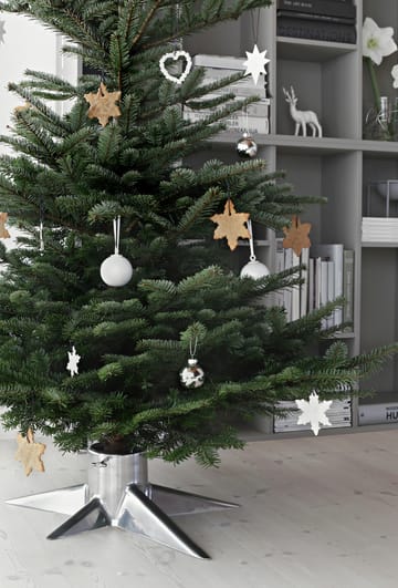 Weihnachtsbaum Fuß - Polerad Aluminium - Born In Sweden