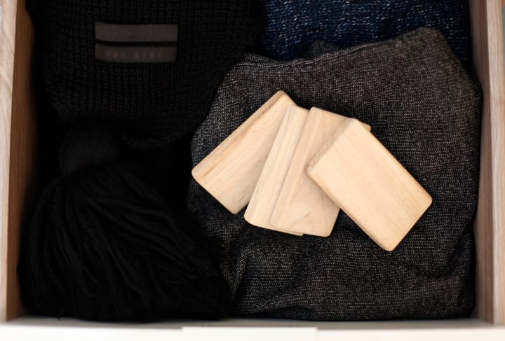 Bosign Duftblock aus weißem Zedernholz, 4er-Pack Bosign