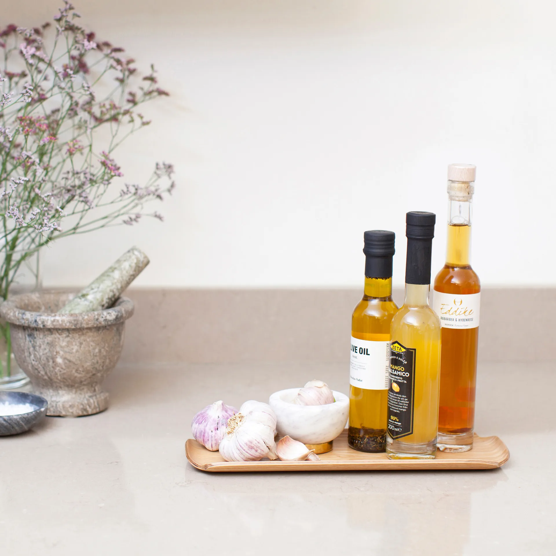 Bosign Holztablett leaf, Pfeil Bosign