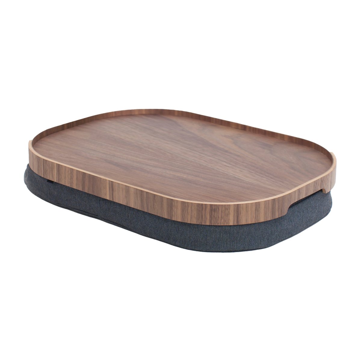 Bosign Bosign Knietablett curveline large 34 x 47cm Walnuss