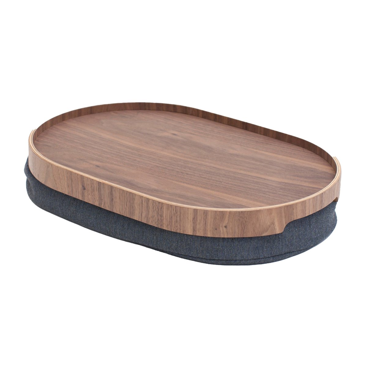 Bosign Bosign Knietablett curveline medium 26 x 39cm Walnuss