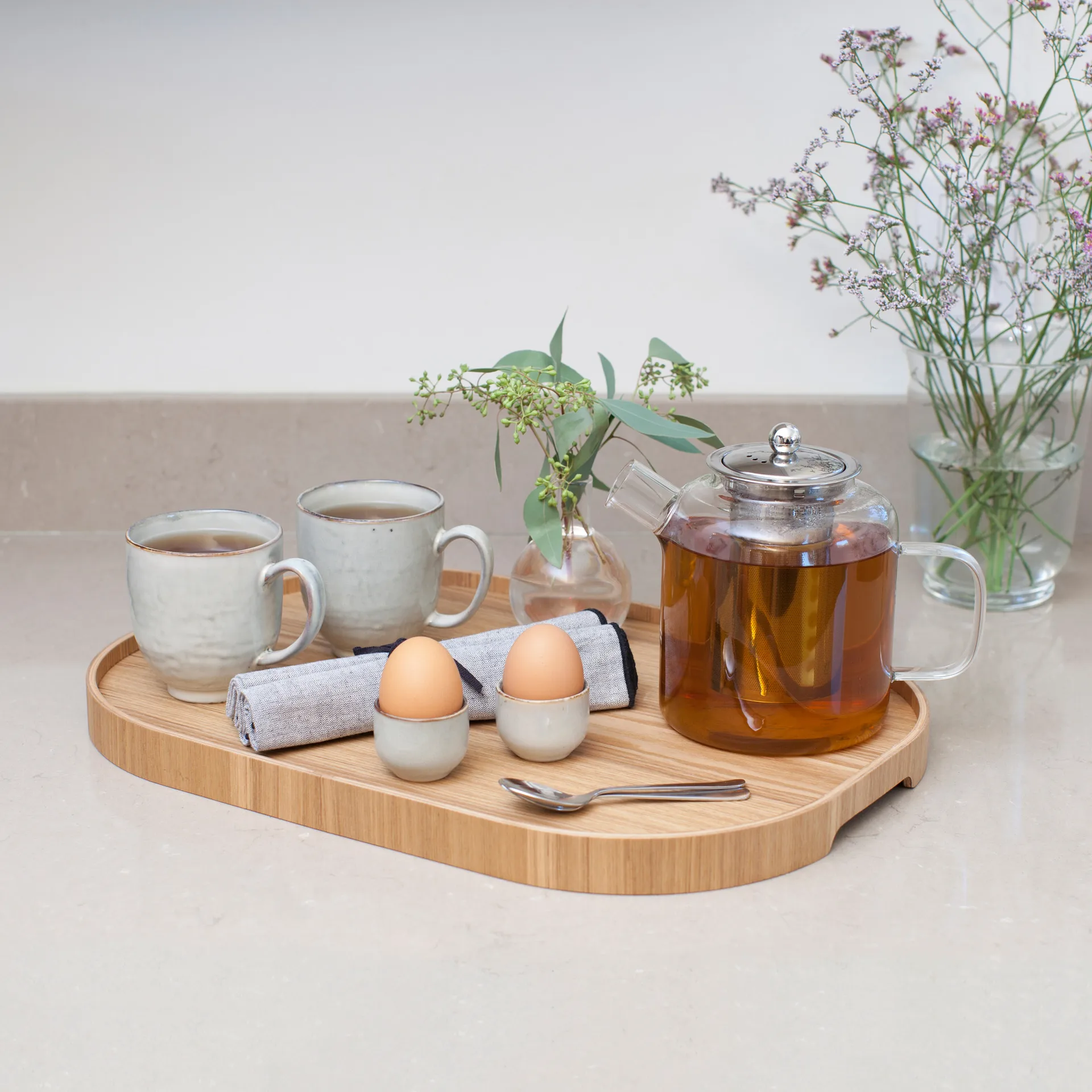 Bosign Serviertablett curveline large 34 x 47cm, Pfeil Bosign