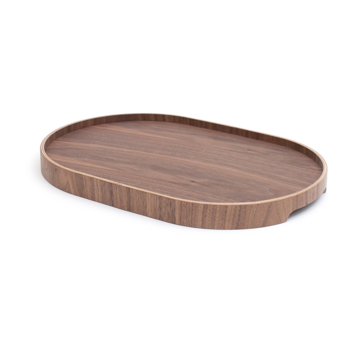 Bosign Bosign Serviertablett curveline medium 26 x 39cm Walnuss