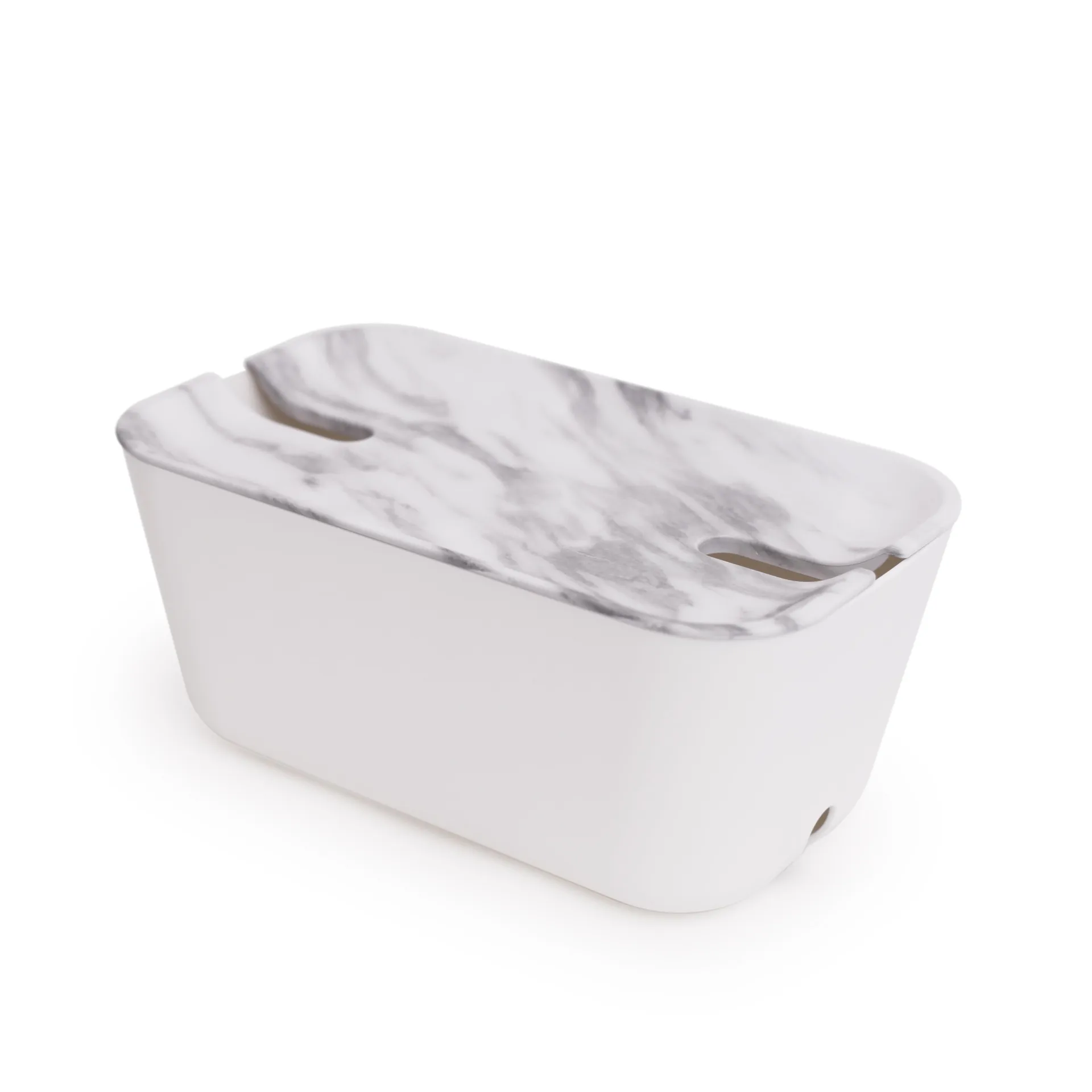 Cable Organiser Kabelbox M, Marmordruck Bosign