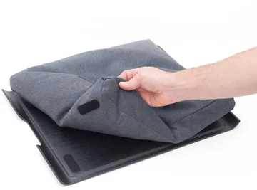 Knäbricka Laptray Anti-Slip 46x38 cm - Schwarz Weide-grau - Bosign