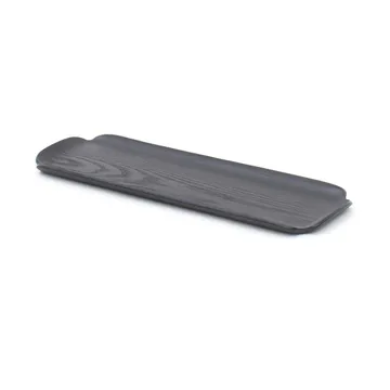 Leaf™ Holztablett wasser- und ölabweisend 33x11,5 cm - Schwarzes Weide - Bosign