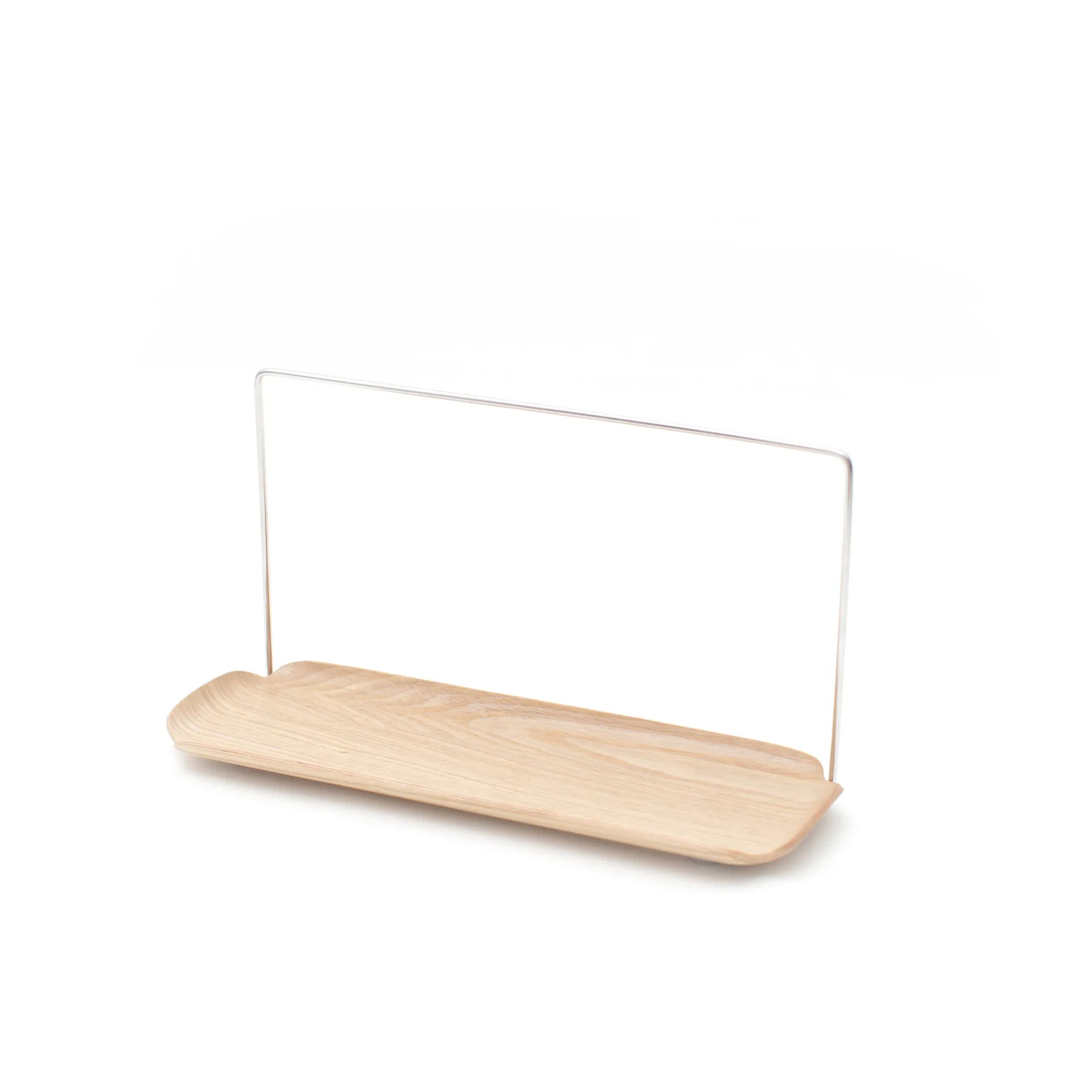 LEAF Waschbecken Organizer mit Geschirrtuch Kleiderbügel , Weidenholz-Edelstahl Bosign