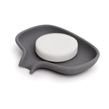 Soap Saver Flow Seifenschale mit Abtropffläche klein - Graphitgrau - Bosign