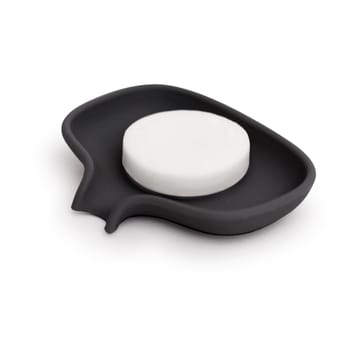 Soap Saver Flow Seifenschale mit Abtropffläche klein - Schwarz - Bosign