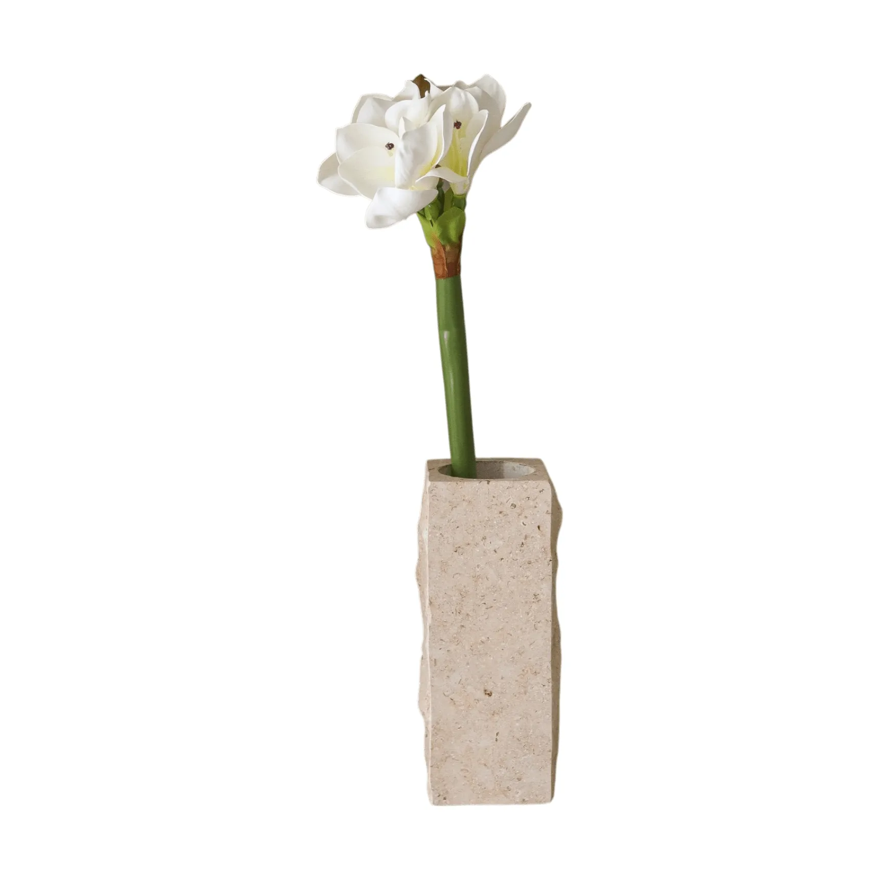 Amaryllis Kunstblume, Weiß, 73 cm Botané