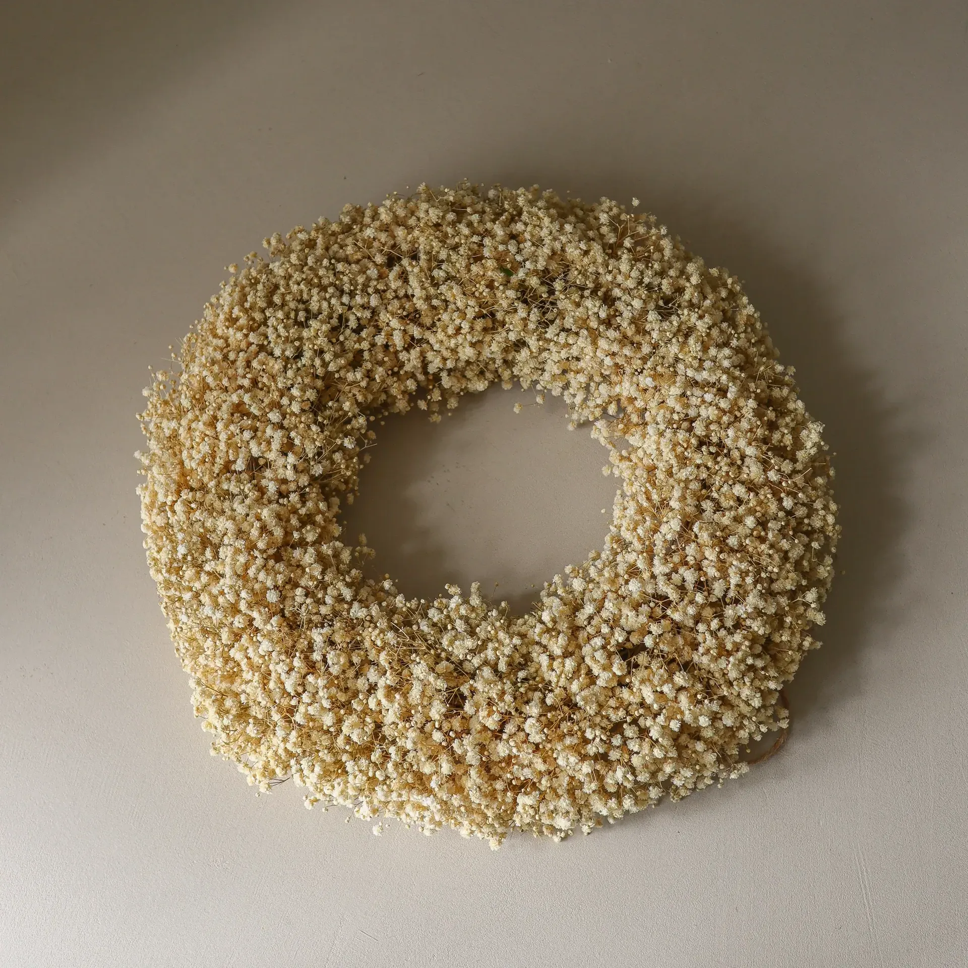 Brudslöja Wreath Blumenkranz, Gelb, Ø40 cm Botané