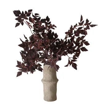 Burgundy Plum Leaves Kunstblumenstrauß - 85 cm, 4 St. - Botané