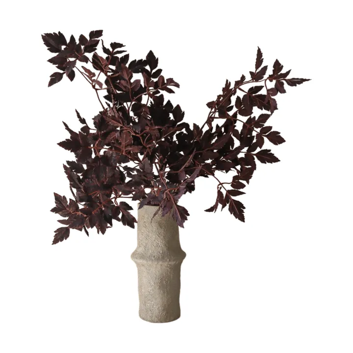 Burgundy Plum Leaves Kunstblumenstrauß - 85 cm, 4 St. - Botané