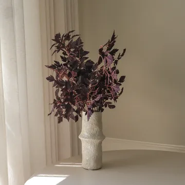 Burgundy Plum Leaves Kunstblumenstrauß - 85 cm, 4 St. - Botané
