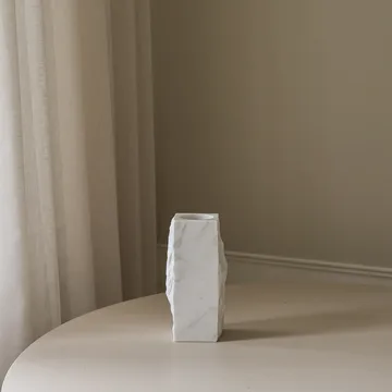 Carrara Edge Marmorvase - Klein, 25 cm - Botané