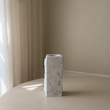Carrara Edge Marmorvase - Mittel, 30 cm - Botané