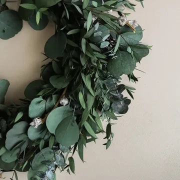 Eucalyptus Wreath Kranz - Grün gemischt, Ø40 cm - Botané