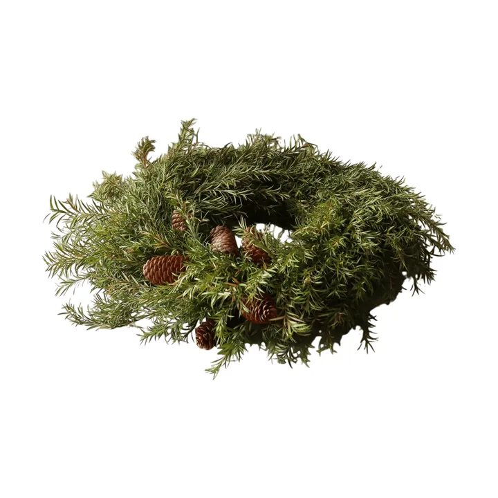 Evergreen Pine Wreath Kranz - Tannenzweige, Ø40 cm - Botané