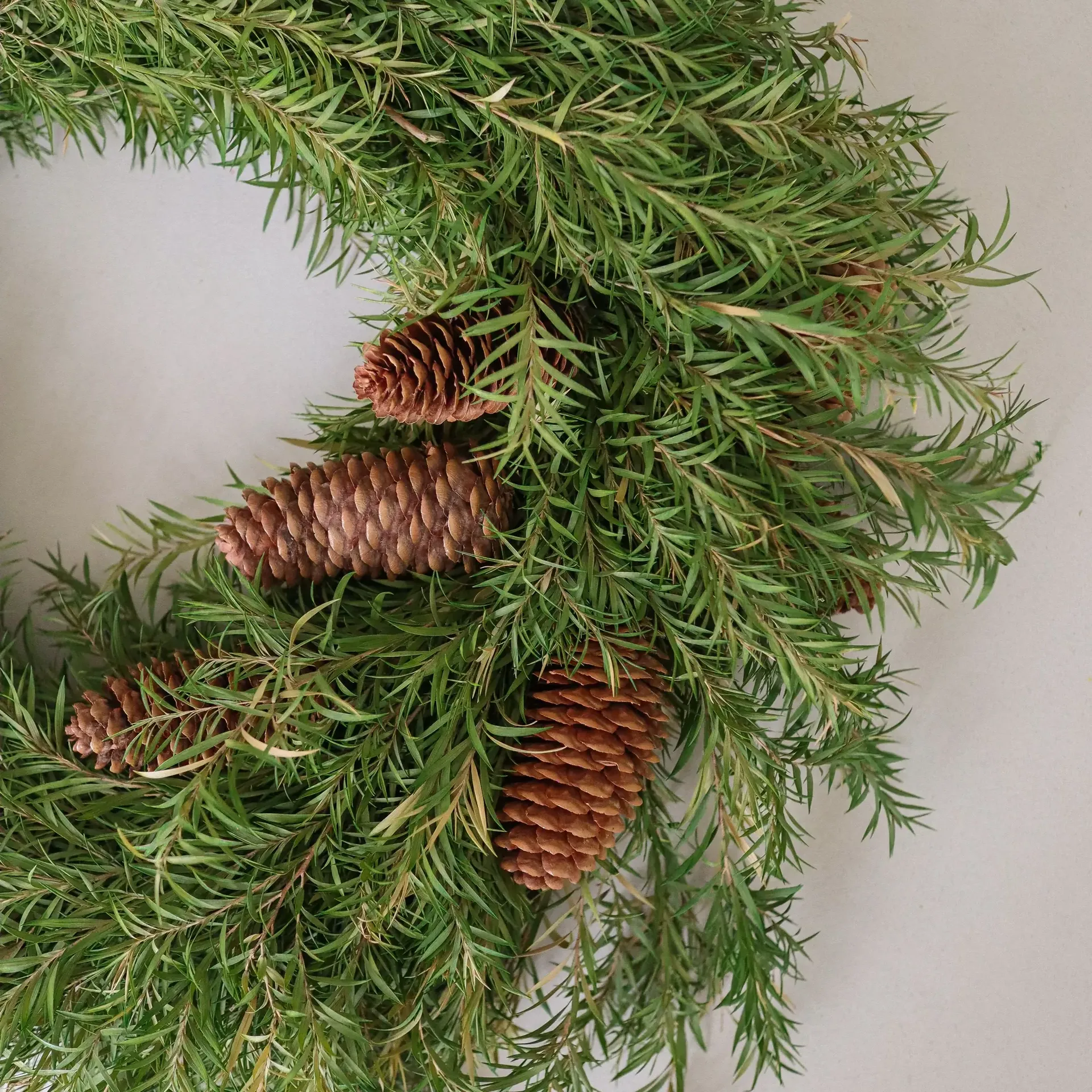 Evergreen Pine Wreath Kranz, Tannenzweige, Ø40 cm Botané