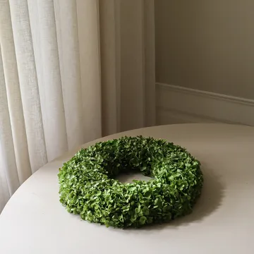 Hortensia Wreath Blumenkranz - Grün, Ø40 cm - Botané