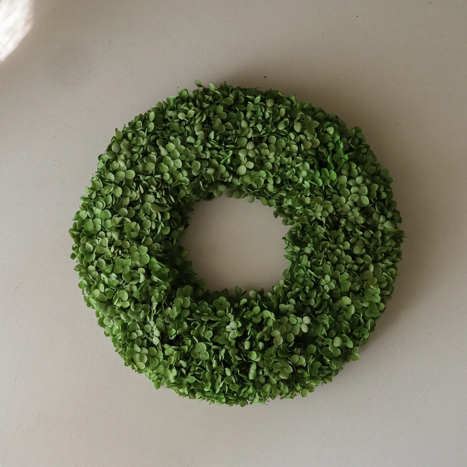 Hortensia Wreath Blumenkranz, Grün, Ø40 cm Botané