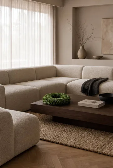 Hortensia Wreath Blumenkranz - Grün, Ø40 cm - Botané