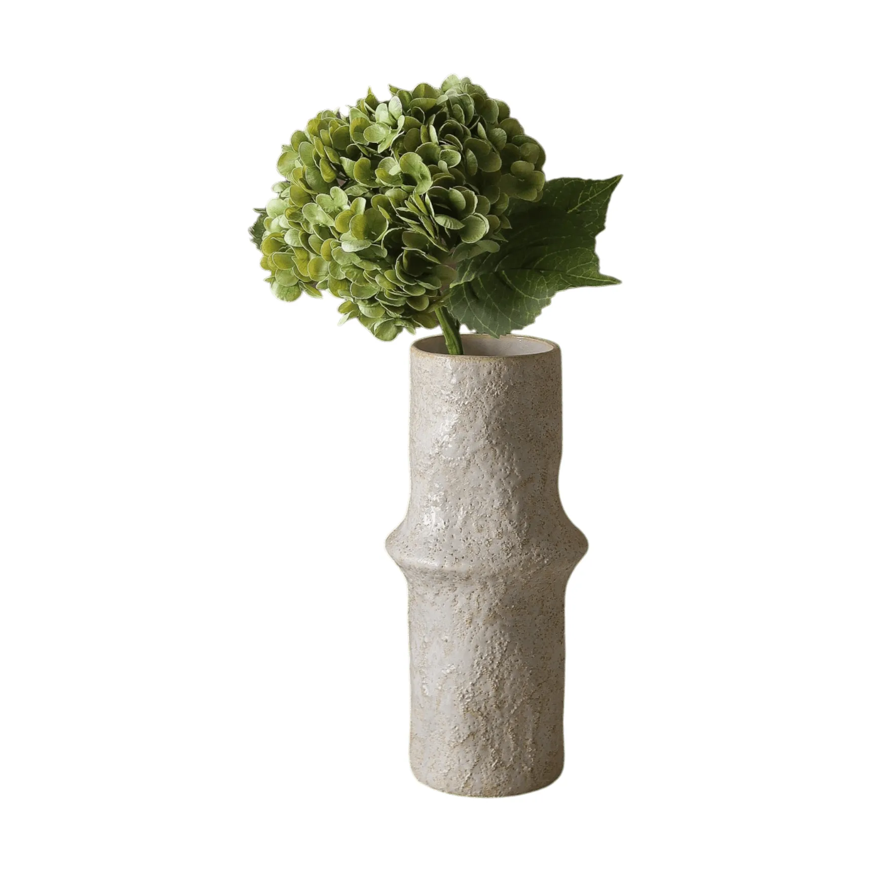 Hortensie Kunstblumenstrauß, Moosgrün, 51 cm, 1 Stk. Botané