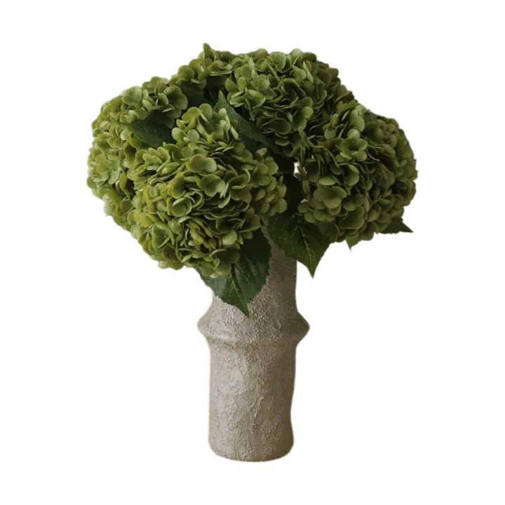Hortensien Kunstblumen-Bouquet - Moosgrün, 51 cm, 6 St. - Botané