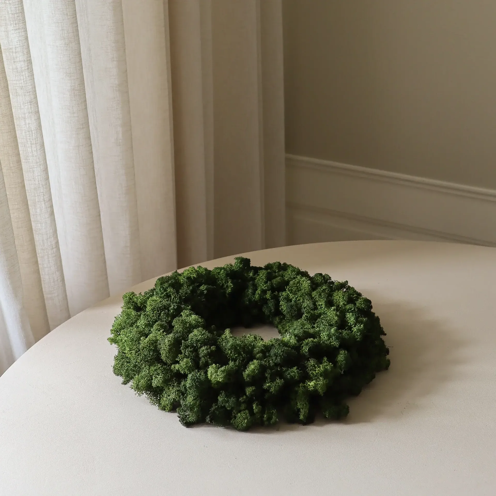 Moss Wreath Mooskranz, Grün, Ø40 cm Botané
