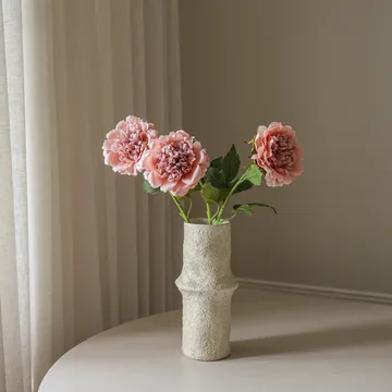 Pion Kunstblumenstrauß - Altrosa, 56 cm, 1 Stk. - Botané