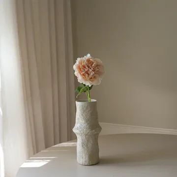 Pion Kunstblumenstrauß - Hellrosa, 56 cm, 1 Stk. - Botané