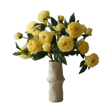 Pion Künstlicher Strauß - Large, gelb 7 St. - Botané