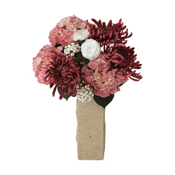 Rose reverie Kunstblumenstrauß - Hortensie, Spinnen-Chrysantheme, Ranunkel, 77 cm - Botané